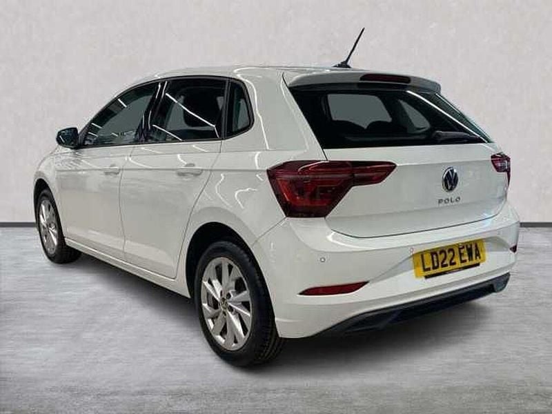 Used VW Polo Style 95 HP (69 kW) 2022 White Hatchback