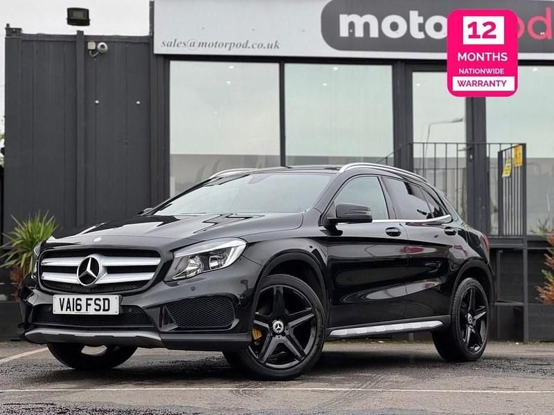 Black Used 2016 Mercedes GLA200 AMG line SUV | £9,990 (Fair price) - Image 1/4