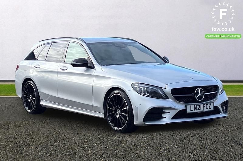 Used Mercedes C300 AMG Line Premium 2021 Silver Estate