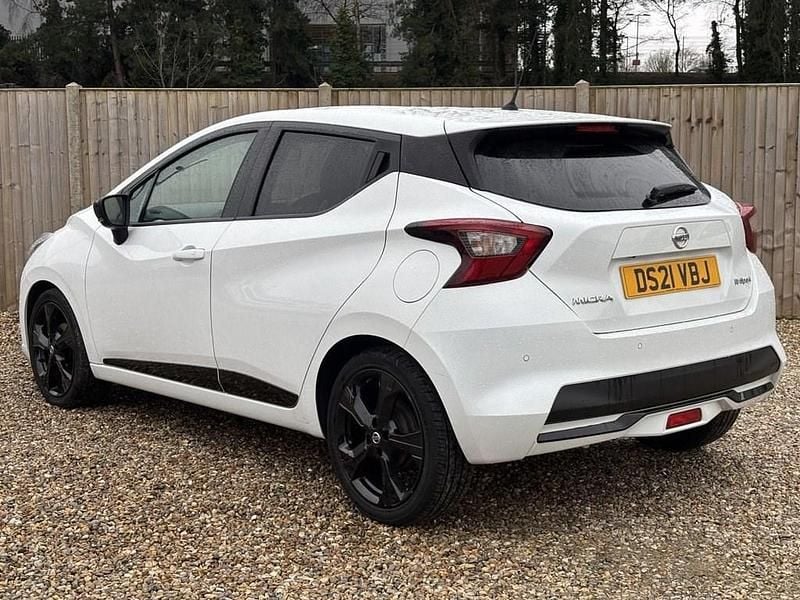Used Nissan Micra S 92 HP (67 kW) 2021 White Hatchback