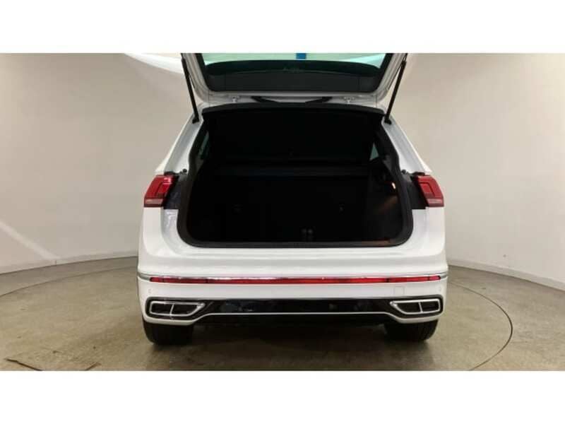Used VW Tiguan R-line 150 HP (110 kW) 2021 White SUV