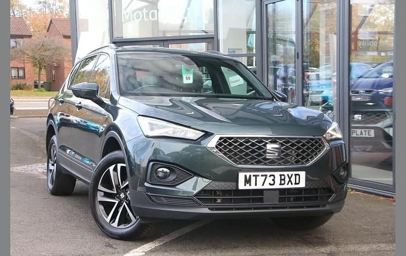 Green Used 2023 Seat Tarraco SE Technology SUV | £23,159 (Fair price) - Image 1/4