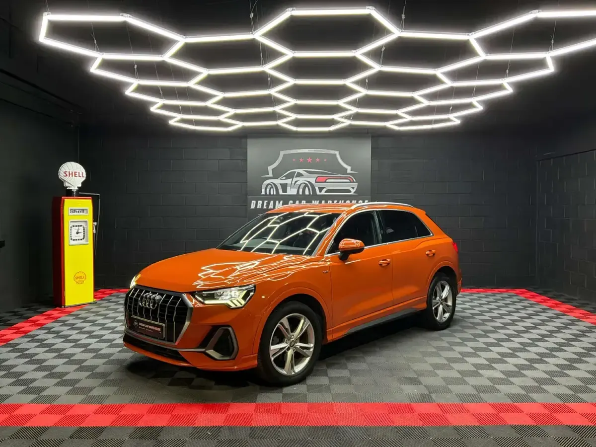 Used Audi Q3 S-Line 150 HP (110 kW) 2019 Orange SUV