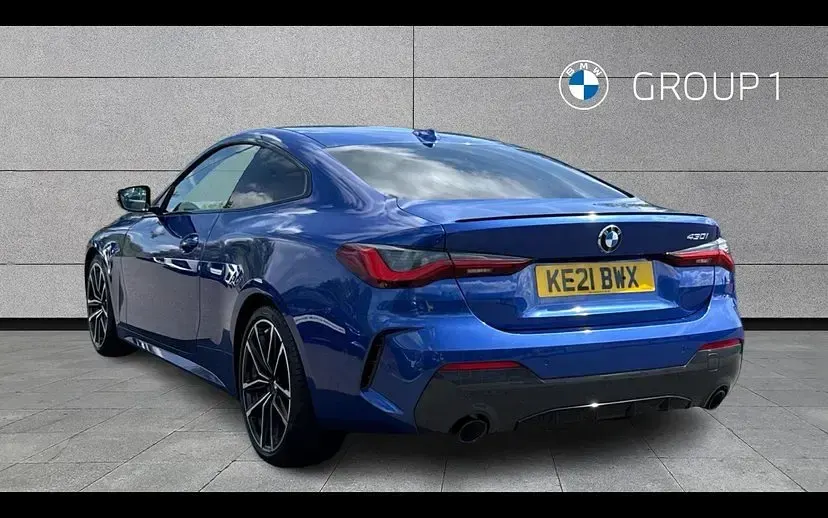 Used BMW 430 M Sport 258 HP (189 kW) 2021 Blue Coupe