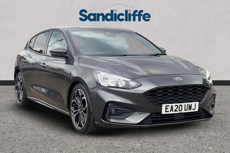 Grey Used 2020 Ford Focus ST-Line X Hatchback | £15,319 (Fair price) - Image 1/4