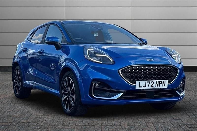 Blue Used 2022 Ford Puma ST-Line Hatchback | £19,295 (Fair price) - Image 1/2