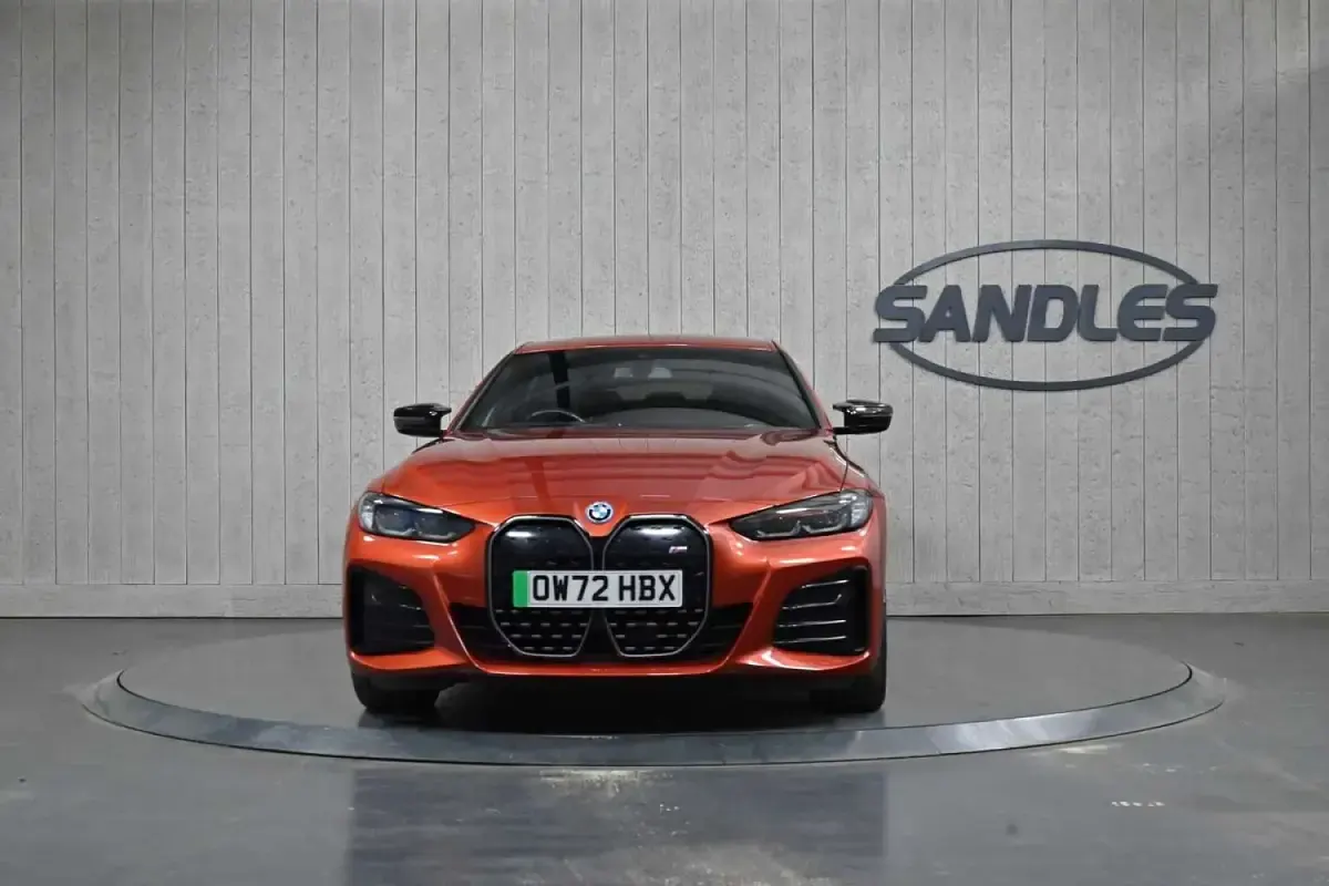 Used BMW i4 400 kW (544 HP) 2022 Orange Sedan