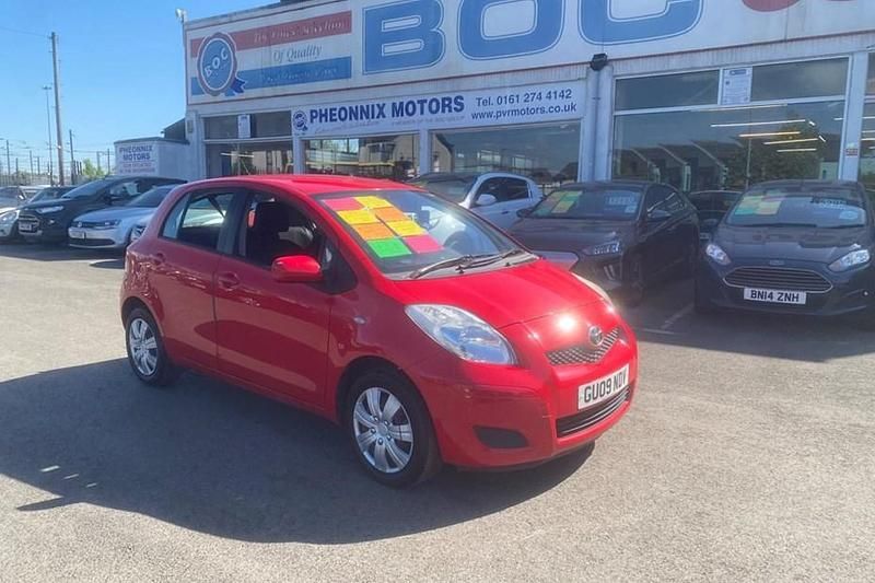 Red Used 2009 Toyota Yaris Hatchback | £3,595 (Fair price) - Image 1/1
