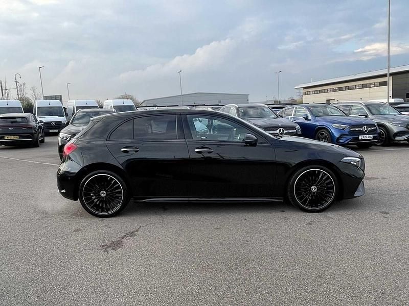 Used Mercedes A180 AMG Line Premium Plus 136 HP (100 kW) 2025 Black Hatchback