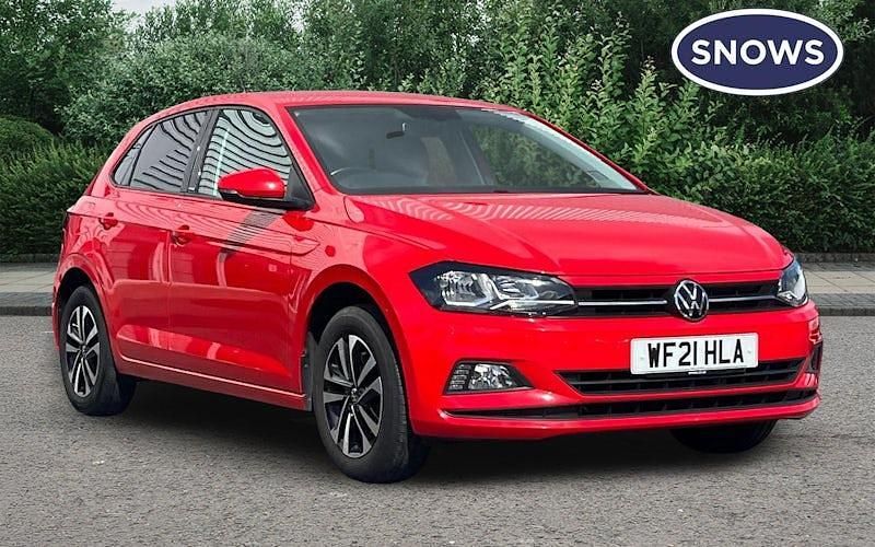 Used VW Polo United 95 HP (69 kW) 2020 Red Hatchback