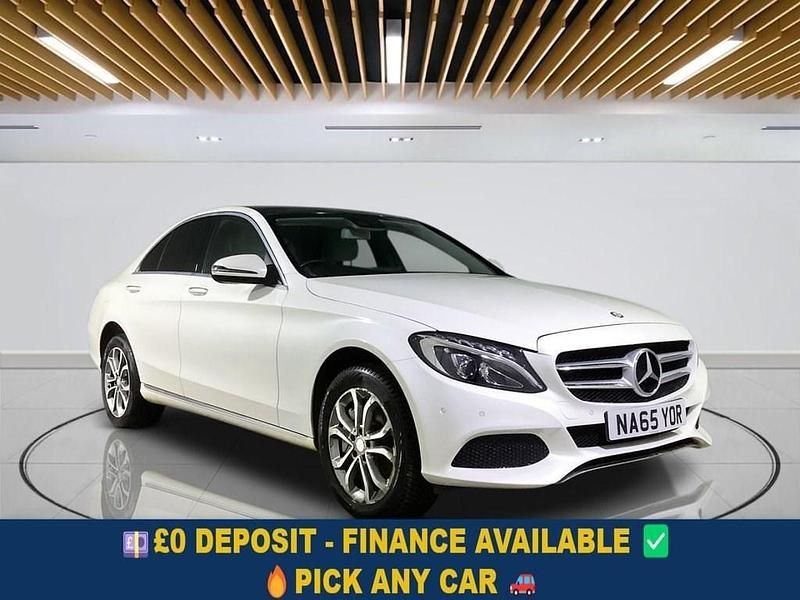 White Used 2016 Mercedes C350e Premium Plus Sedan | £13,399 (Fair price) - Image 1/4
