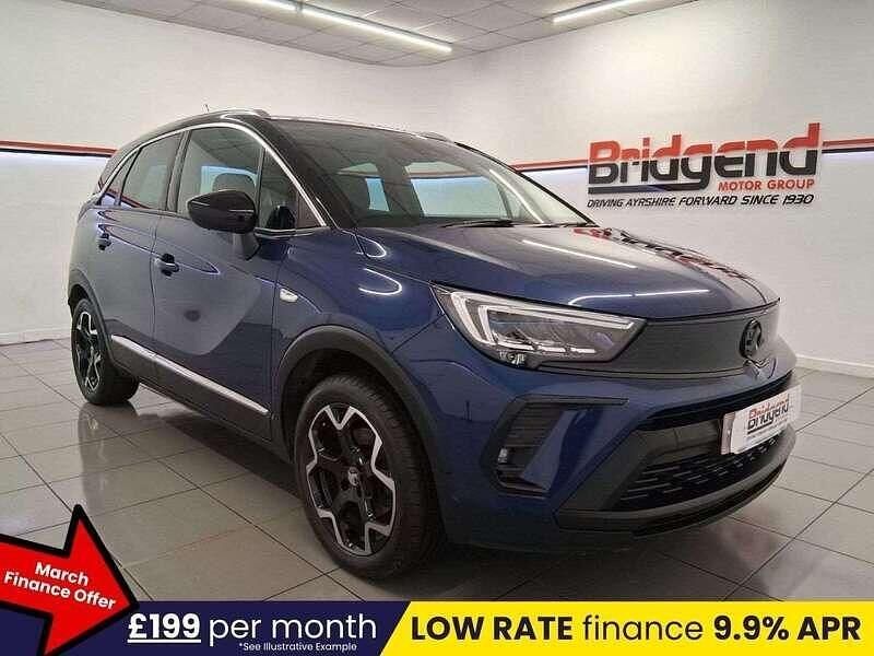 Used Vauxhall Crossland Ultimate 2022 Blue SUV
