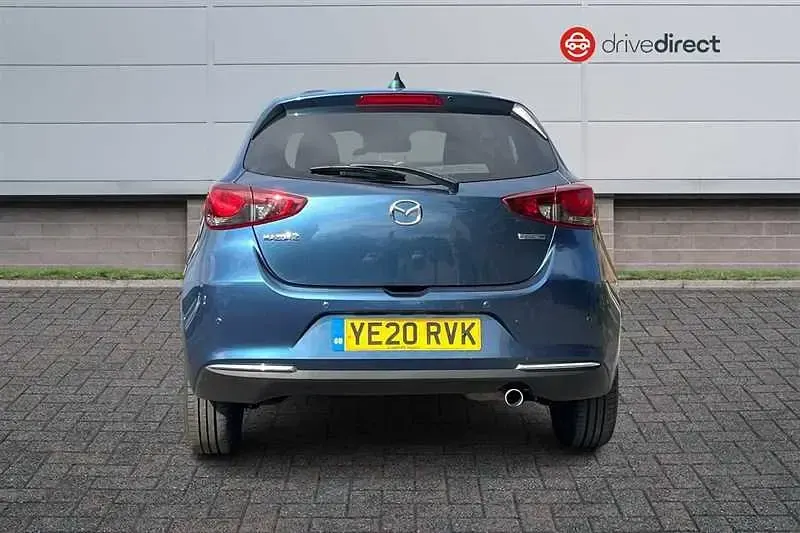 Used Mazda 2 Inclusive 2020 Blue Hatchback
