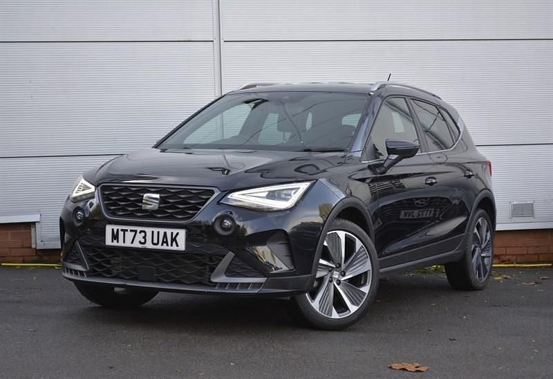 Used Seat Arona FR Sport 110 HP (80 kW) 2023 Black SUV