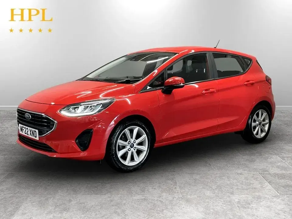 Usado Ford Fiesta Trend 125 HP (91 kW) 2022 Vermelho Citadino