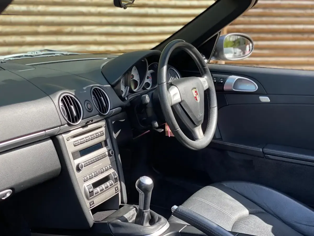 Used Porsche Boxster 295 HP (216 kW) 2008 Grey Cabriolet