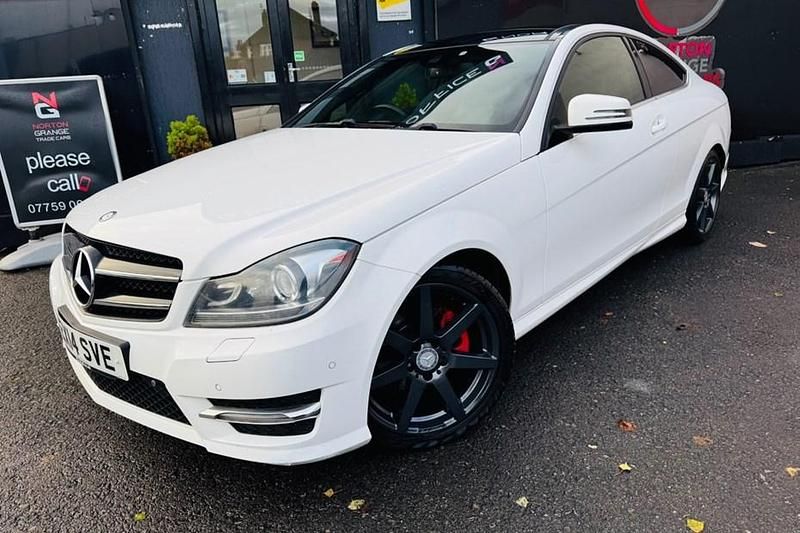 White Used 2014 Mercedes C250 Sport Edition Coupe | £6,749 (Good price) - Image 1/1