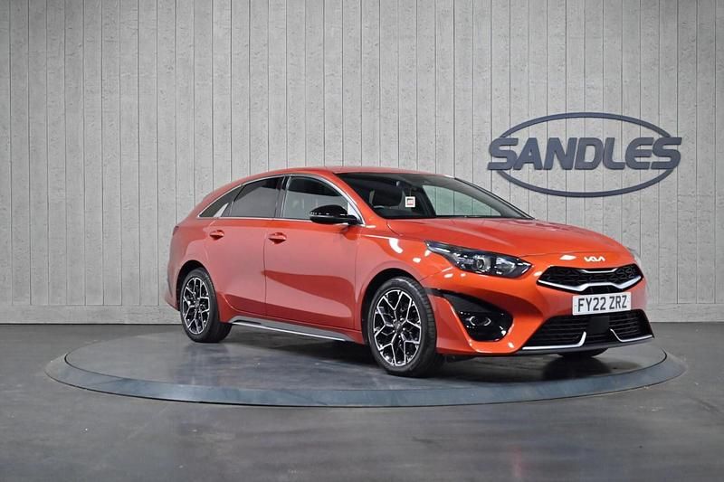 Orange Used 2022 Kia ProCeed GT-Line Hatchback | £15,499 (Fair price) - Image 1/4