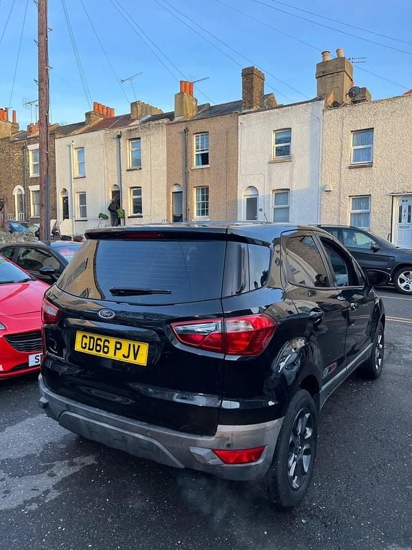 Used Ford Ecosport Zetec 95 HP (69 kW) 2016 Black SUV