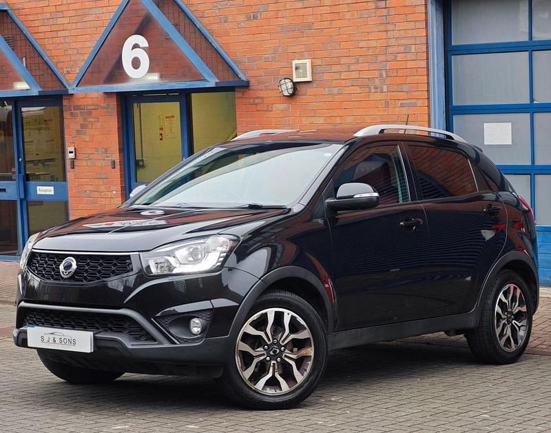 Used Ssangyong (KGM) Korando 178 HP (130 kW) 2016 Black SUV