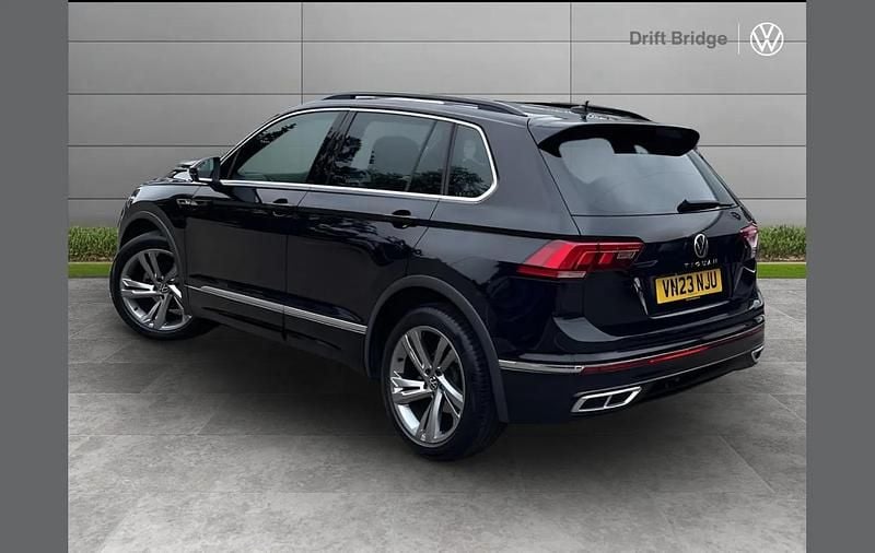 Used VW Tiguan R-line Edition 150 HP (110 kW) 2023 Black SUV