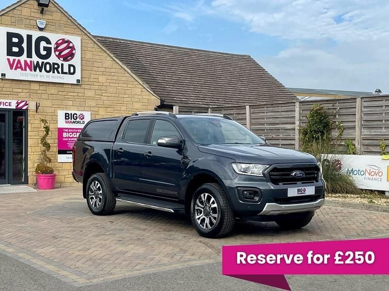 Grey Used 2021 Ford Ranger Wildtrack Pickup | £14,294 (Super price) - Image 1/2