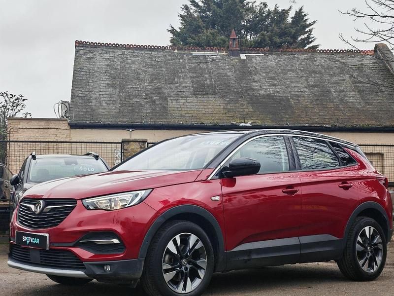 Used Vauxhall Grandland X Sport 131 HP (96 kW) 2019 Red SUV
