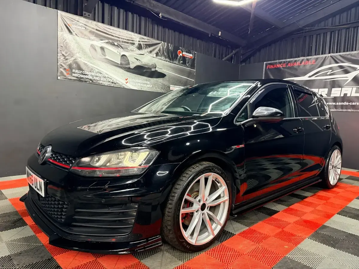 Used VW Golf VII GTI 2016 Black Hatchback