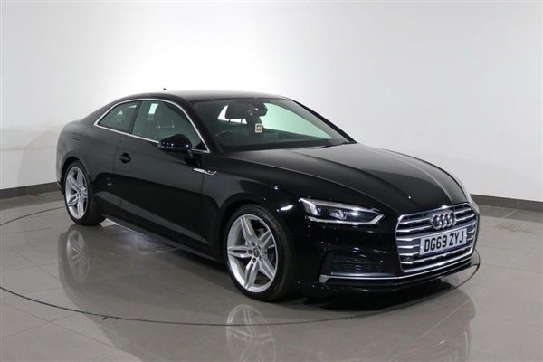 Black Used 2019 Audi A5 S-Line Coupe | £18,250 (Super price) - Image 1/1