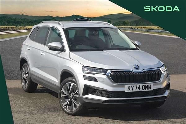 Used Skoda Karoq SE L 109 HP (80 kW) 2024 Brilliant silver metallic SUV