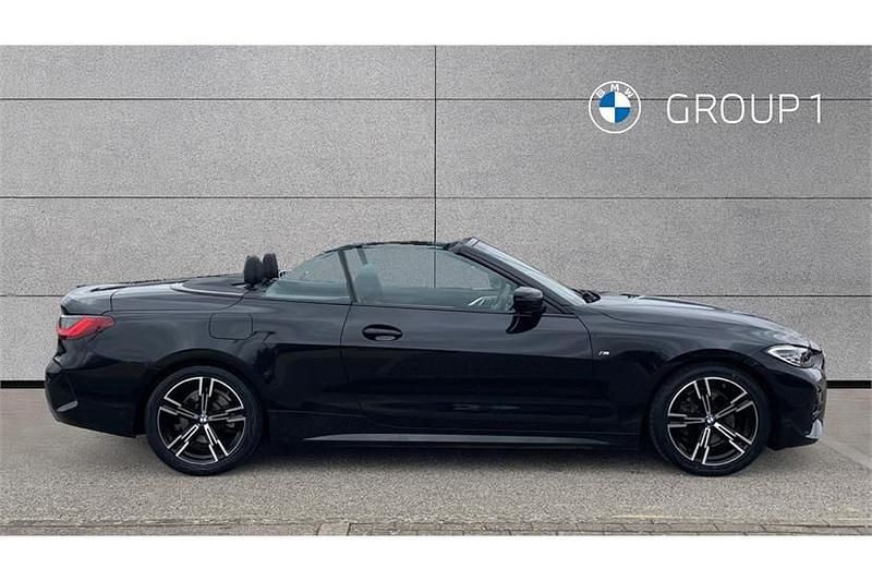 Used BMW 420 M Sport 190 HP (139 kW) 2022 Black sapphire metallic paint Cabriolet
