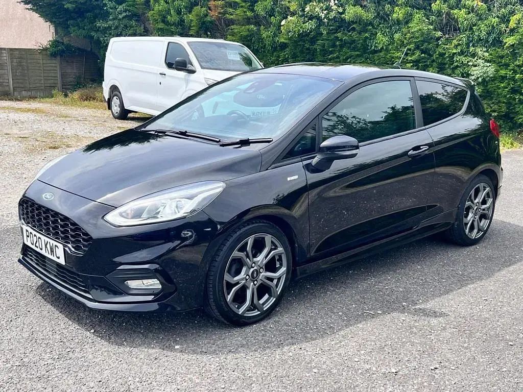 Used Ford Fiesta ST-Line 100 HP (73 kW) 2020 Black Hatchback