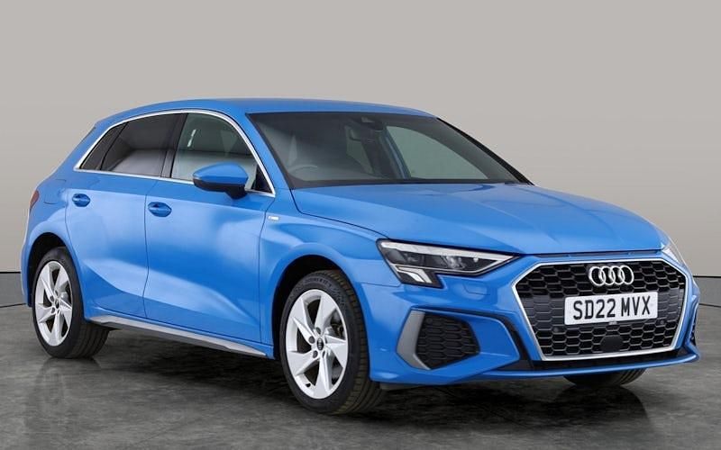 Used 2024 Audi A3 Sportback e-tron S-Line Sedan | £22,622 (Good price) - Image 1/2