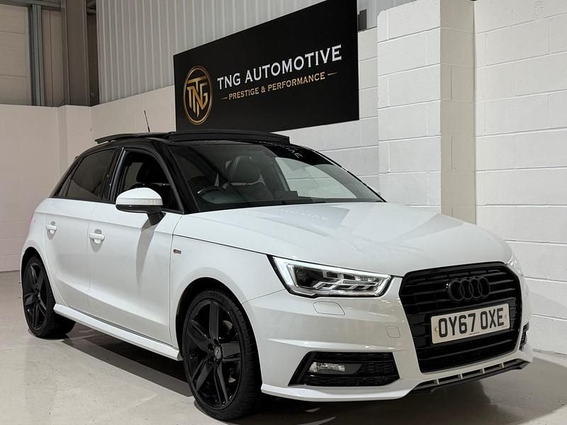 Used Audi A1 Sportback Black Edition 150 HP (110 kW) 2017 White Hatchback