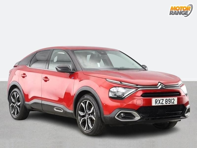 Red Used 2022 Citroën e-C4 Shine Hatchback | £13,295 (Fair price) - Image 1/3