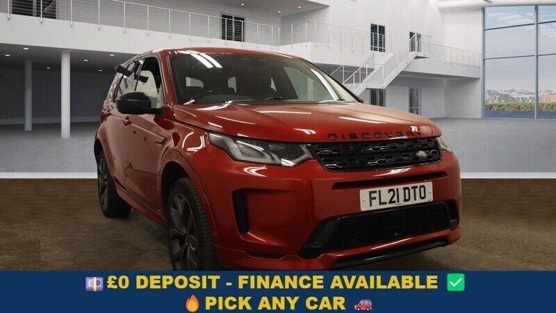 Red Used 2021 Land Rover Discovery Sport SE Dynamic SUV | £21,999 (Good price) - Image 1/4