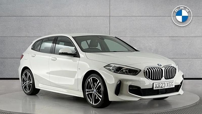 White Used 2023 BMW 118 M Sport Hatchback | £20,950 (Fair price) - Image 1/4