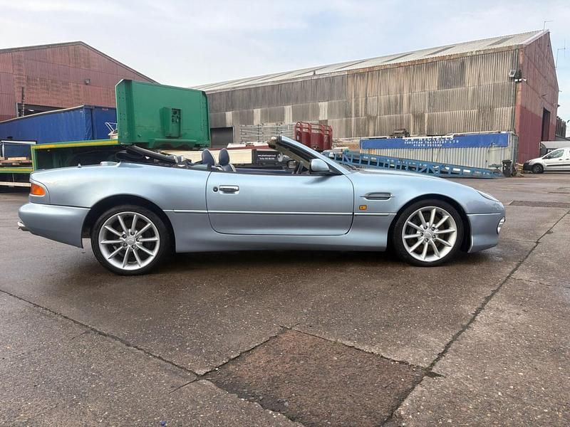 Used Aston Martin DB7 420 HP (308 kW) 2000 Blue Cabriolet