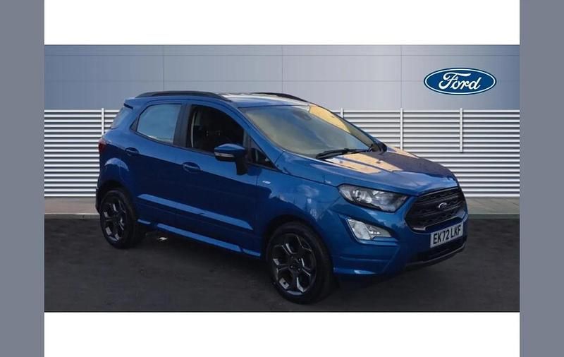 Used Ford Ecosport ST-Line 125 HP (91 kW) 2022 Blue SUV