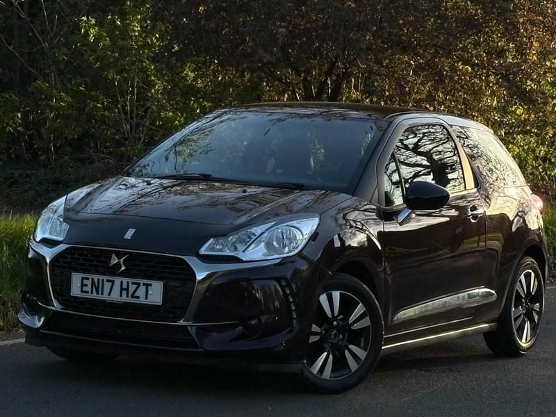 Used DS Automobiles DS3 Chic 2017 Mauve/purple Hatchback