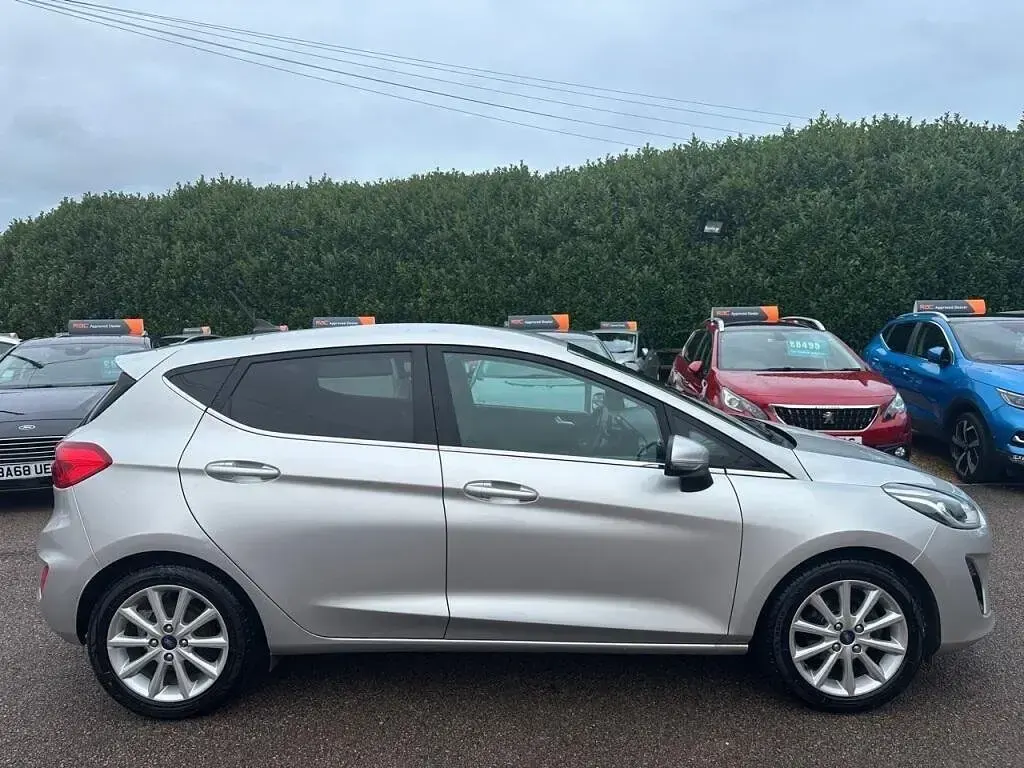 Used Ford Fiesta Titanium 2019 Silver Hatchback