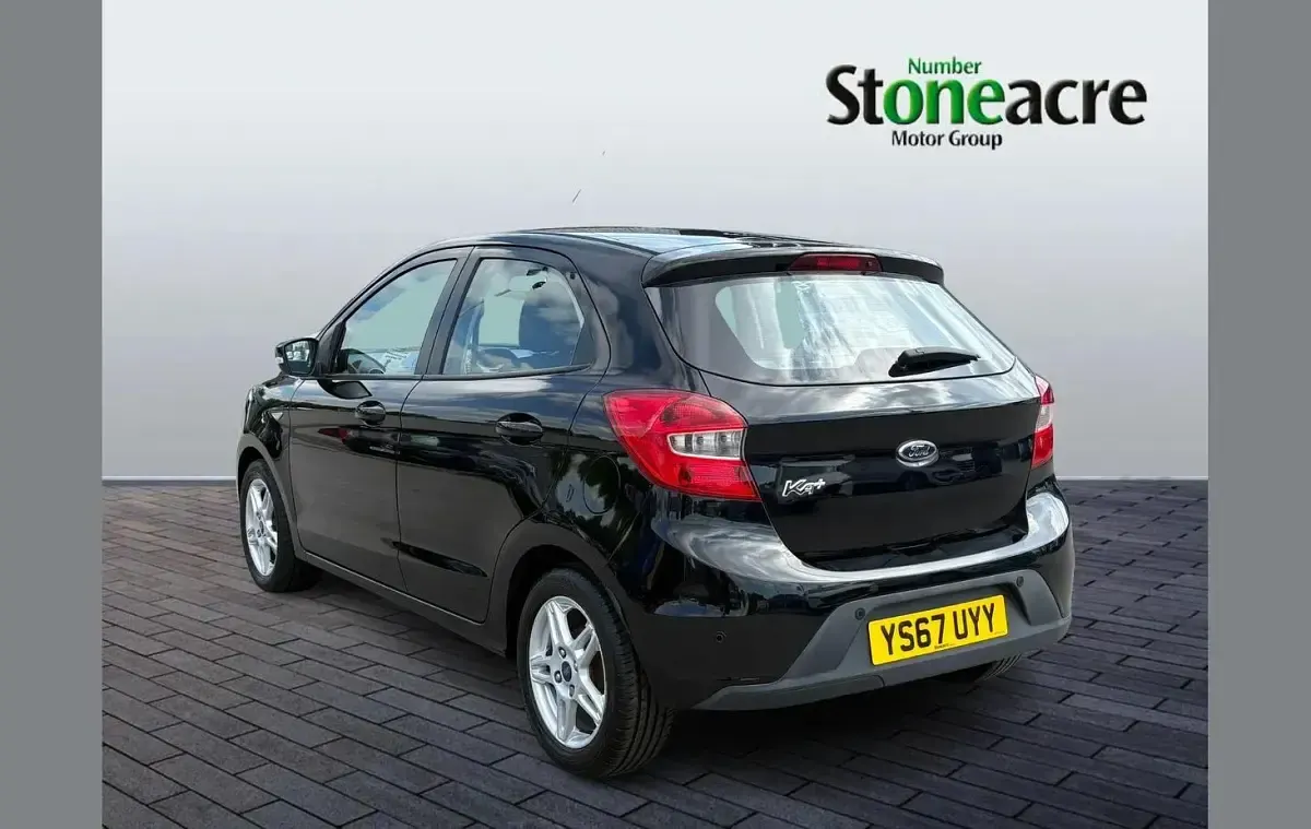 Used Ford Ka Plus Zetec 84 HP (61 kW) 2017 Black Hatchback
