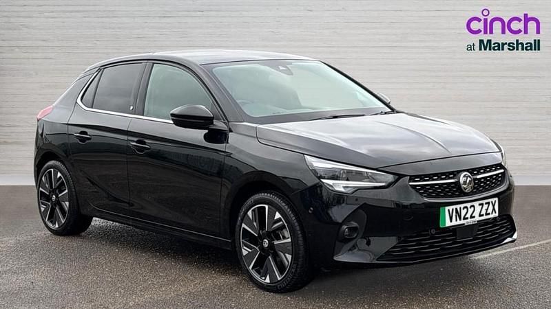 Used Vauxhall Corsa-e Elite 100 kW (136 HP) 2022 Black Hatchback