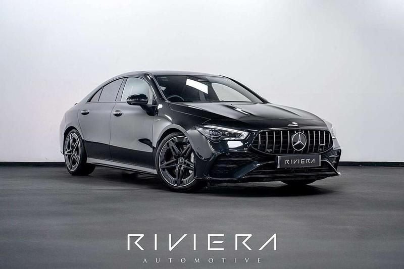 Used Mercedes CLA35 AMG Premium Plus 320 HP (235 kW) 2024 Black Coupe