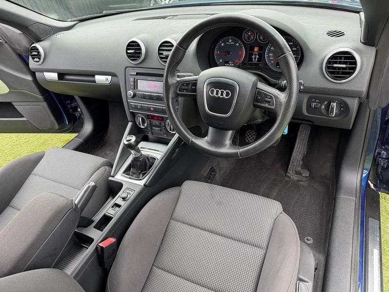 Used Audi A3 Cabriolet Sport 105 HP (77 kW) 2012 Blue Cabriolet