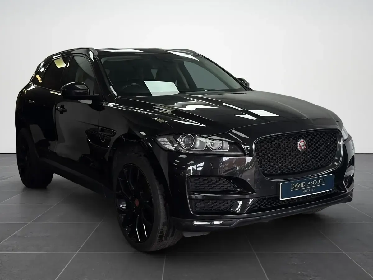 Used Jaguar F-Pace Portfolio 2017 Black SUV