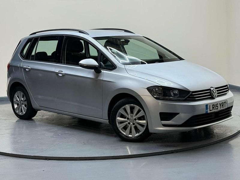 Silver Used 2015 VW Golf Sportsvan SE MPV | £5,750 (Fair price) - Image 1/4