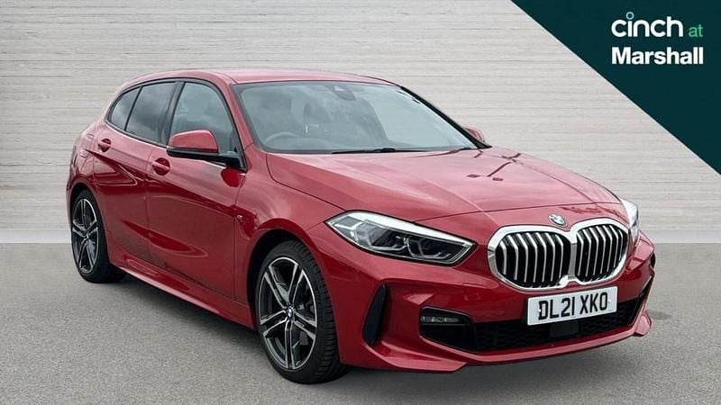 Red Used 2021 BMW 118 M Sport Hatchback | £18,892 (Good price) - Image 1/4