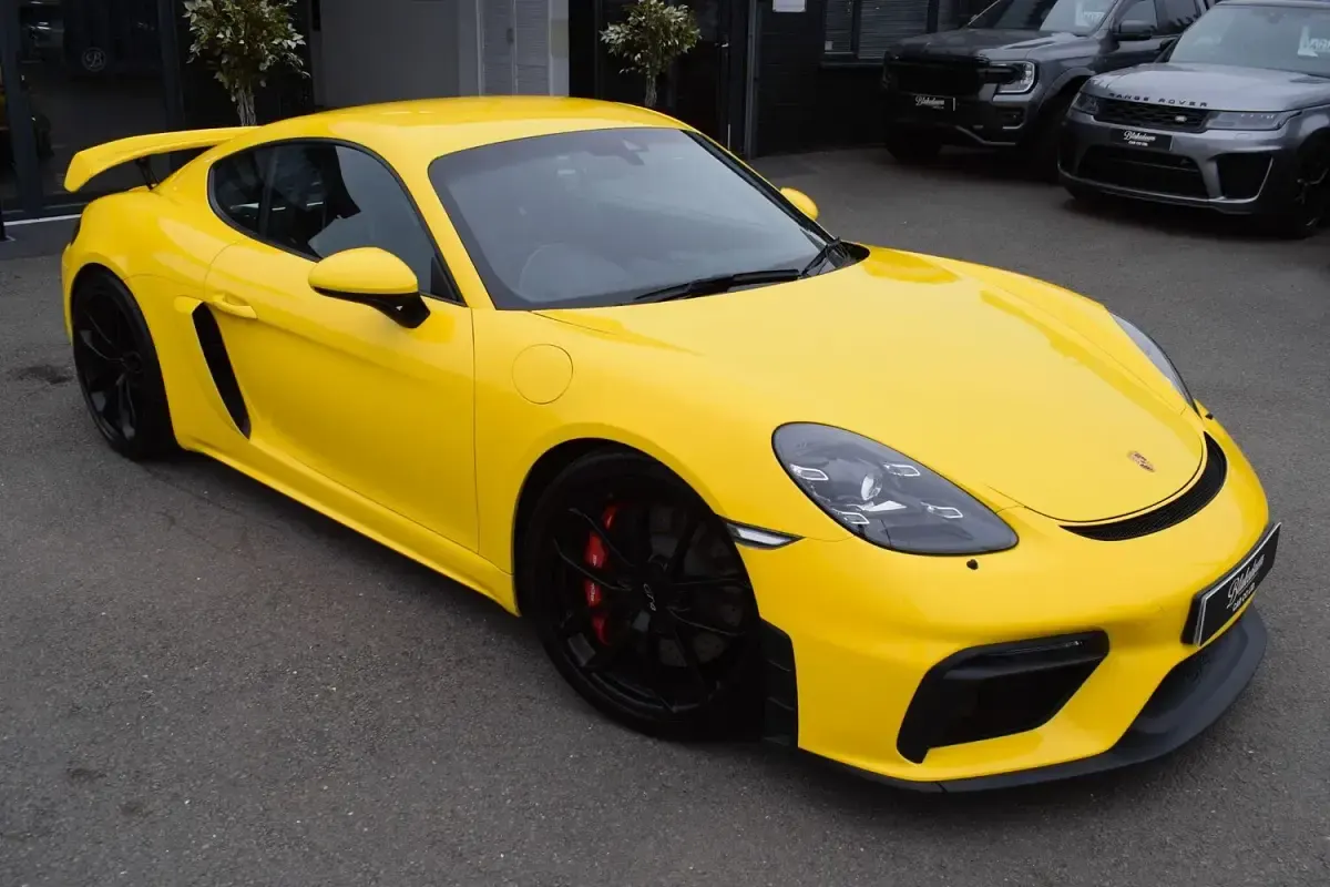Used Porsche 718 2020 Yellow Coupe