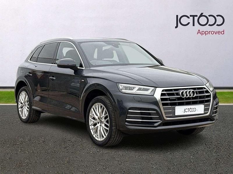 Grey Used 2018 Audi Q5 S-Line SUV | £20,000 (Good price) - Image 1/4